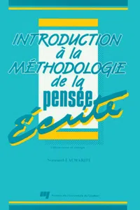 Introduction à la méthodologie de la pensée écrite_cover