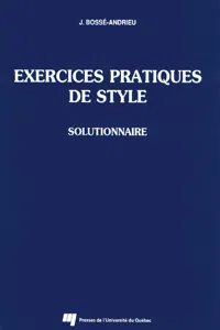 Exercices pratiques de style_cover