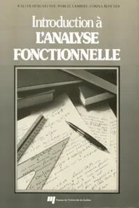 Introduction à l'analyse fonctionnelle_cover