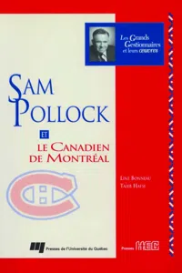 Sam Pollock et le Canadien de Montréal_cover