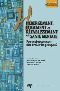 Hébergement, logement et rétablissement en santé mentale_cover