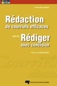 Rédaction de courriels efficaces, suivi de Rédiger avec concision_cover