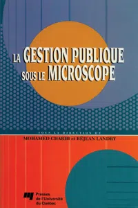 La gestion publique sous le microscope_cover