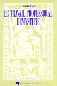 Le travail professoral démystifié_cover