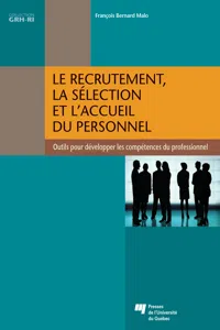 Le recrutement, la sélection et l'accueil du personnel_cover