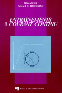 Entraînements à courant continu_cover