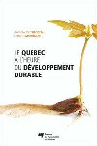 Le Québec à l'heure du développement durable_cover