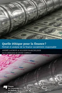 Quelle éthique pour la finance?_cover