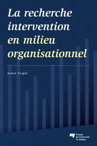 La recherche intervention en milieu organisationnel_cover