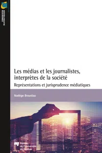 Les médias et les journalistes, interprètes de la société_cover