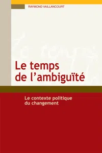 Le temps de l'ambiguïté_cover