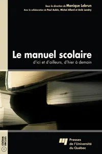 Le manuel scolaire_cover