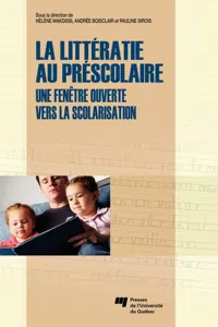 La littératie au préscolaire_cover