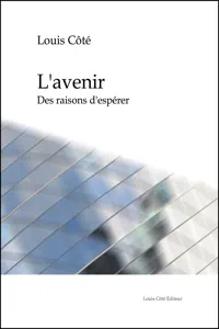 L'avenir. Des raisons d'espérer_cover