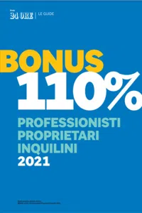 BONUS 110% - Professionisti Proprietari Inquilini 2021_cover