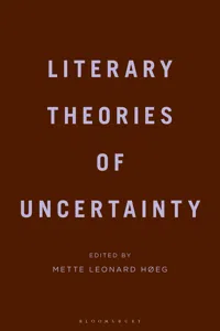 Literary Theories of Uncertainty_cover