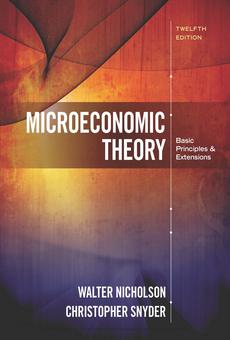 PDF] Microeconomic Theory by Walter Nicholson | 9781305505797