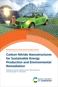 Carbon Nitride Nanostructures for Sustainable Energy Production and Environmental Remediation_cover