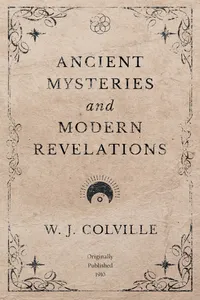 Ancient Mysteries and Modern Revelations_cover
