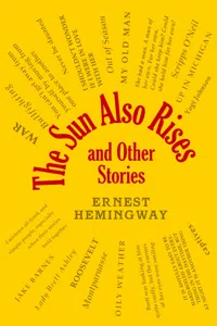 The Sun Also Rises and Other Stories_cover