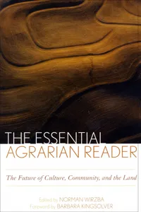 The Essential Agrarian Reader_cover