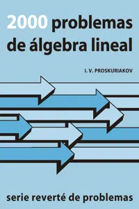 2000 problemas de álgebra lineal_cover