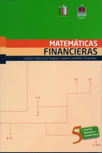 Matemáticas financieras, 5 Ed._cover