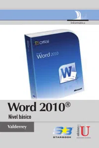 Word 2010. Nivel básico_cover