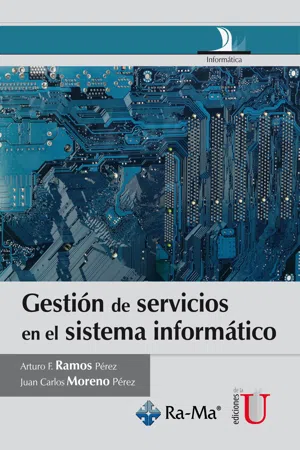 Gestión de servicios en el sistema informático