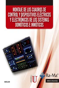 Montaje de los cuadros de control y dispositivos electrónicos y electrónicos de los sistemas domóticos e inmóticos_cover