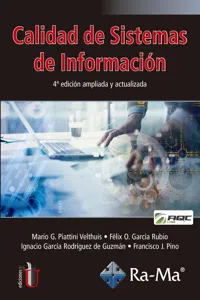 Calidad de sistemas de información. 4ta Edición_cover