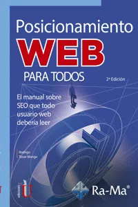 Posicionamiento Web para todos. El manual sobre SEO que todo usuario web debería saber_cover