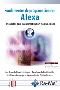 Fundamentos de programación con Alexa. Proyectos para la automatización y aplicaciones_cover