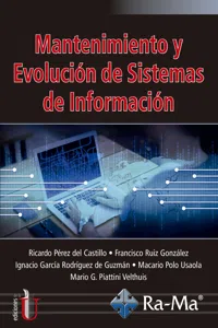 Mantenimiento y evolución de sistemas de información_cover