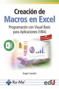 Creación de macros en Excel. Programación con Visual Basic para Aplicaciones_cover