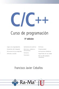 C/C++ Curso de programación. 5ta edición_cover