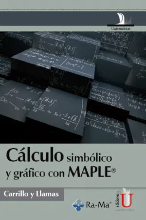 Cálculo simbólico y gráfico con MAPLE