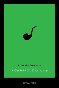 A Certain Dr. Thorndyke_cover