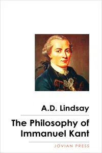 The Philosophy of Immanuel Kant_cover
