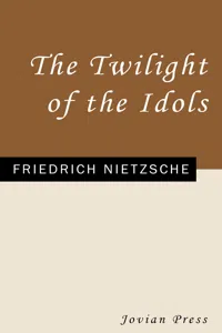 The Twilight of the Idols_cover