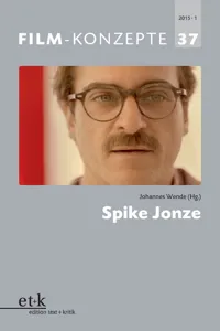 FILM-KONZEPTE 37 - Spike Jonze_cover