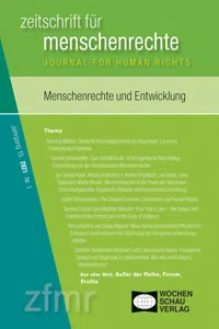 Menschenrechte und Entwicklung_cover