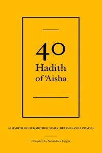 40 Hadith of 'Aisha_cover