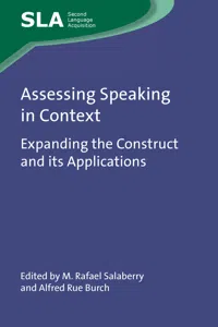 Assessing Speaking in Context_cover
