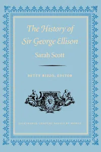 The History of Sir George Ellison_cover