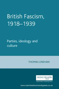 British Fascism, 1918–1939_cover