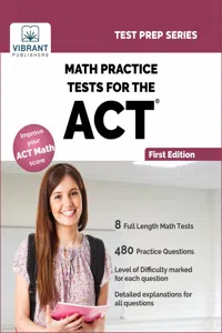 Math Practice Tests For The ACT_cover