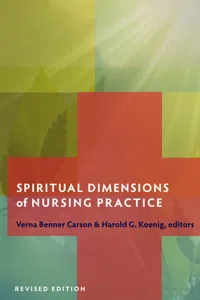 Spiritual Dimensions of Nursing Practice_cover