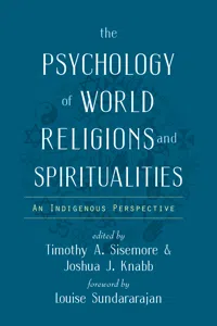 The Psychology of World Religions and Spiritualities_cover