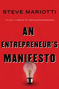 An Entrepreneur's Manifesto_cover